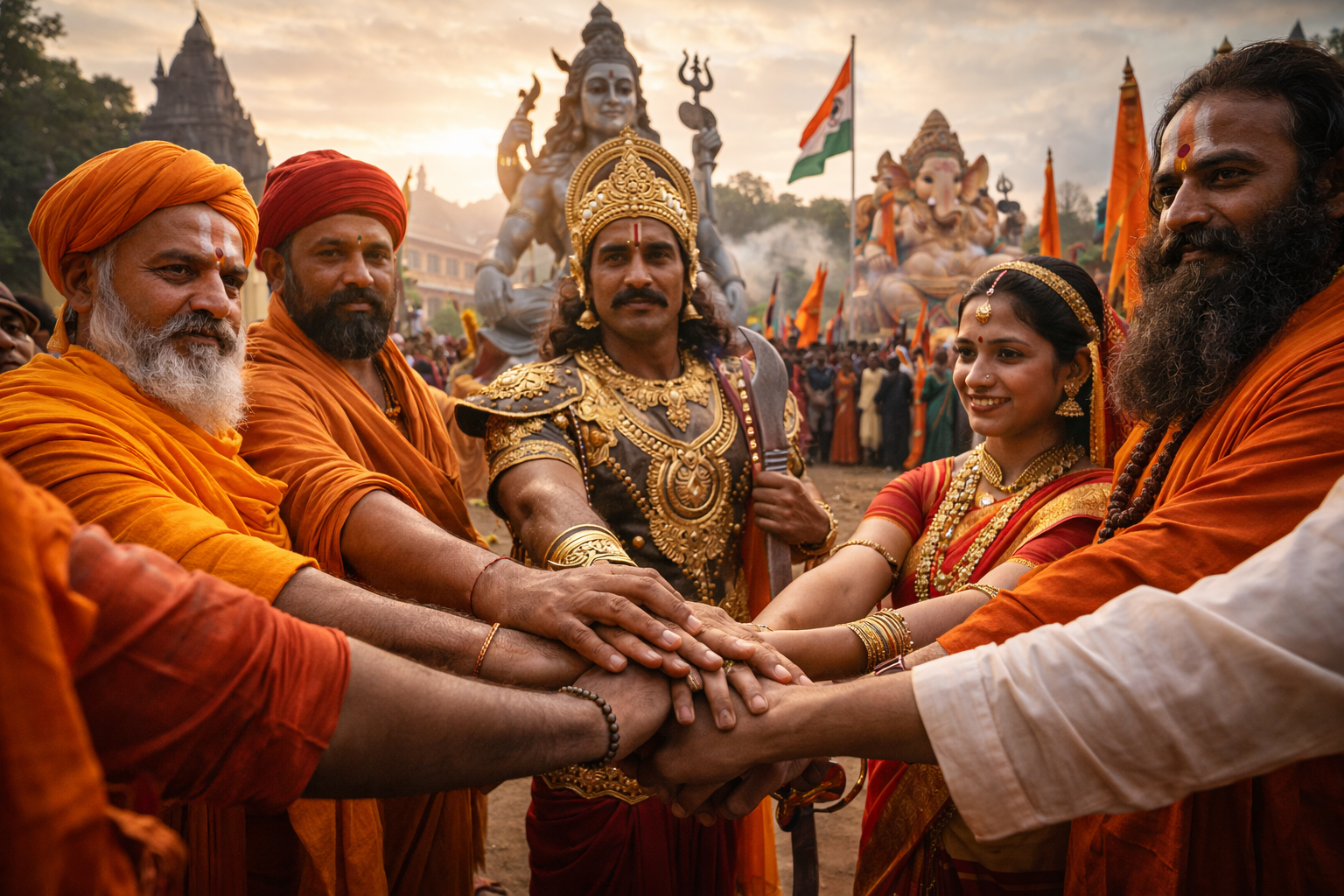 Unity is essential to protect Hindu religion and culture